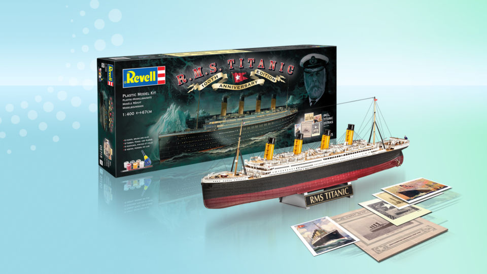 revell toy packaging design oyster studios titanic